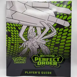 Pokemon Mega Evolution Perfect Order Player’s Guide Book 2026 - Image 1