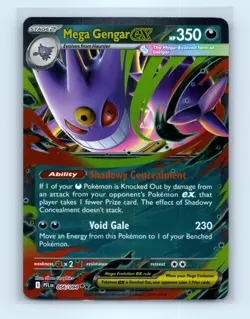 Pokemon tcg ME02: Phantasmal Flames Mega Gengar ex Near Mint or Better - Image 1