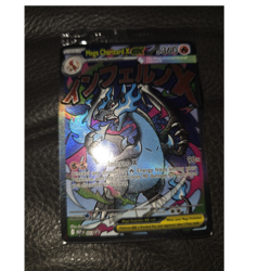 Pokemon Mega Charizard X ex 023 Promo Full Art Holo English 360 HP - Image 1