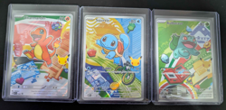 Pokemon TCG First Partner Illustration Collection Series 1 Kanto GEN 1 Starters - Image 1