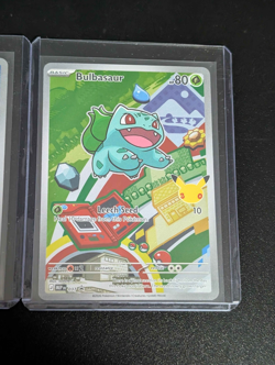 Pokemon TCG First Partner Illustration Collection Series 1 Kanto GEN 1 Starters - Image 2