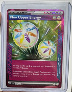 Pokemon Temporal Forces Special Energy Neo Upper Energy 162/162 Holo - Image 1