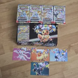 Pokemon TCG Prismatic Evolutions Suprise Box• Open With Sealed Packs + Promo - Image 1