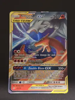 Reshiram & Charizard GX 20/214 Sm-Unbroken Bonds - Holo - Pokemon TCG 20/214 - Image 1