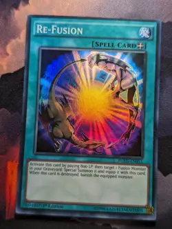 Re-Fusion - FUEN-EN051 - Super Rare - 1st Edition - Yugioh - Image 1