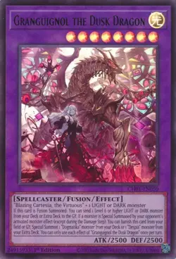 Granguignol the Dusk Dragon - CH01-EN050 - NM - Ultra Rare - 1st ed - Yugioh - Image 1