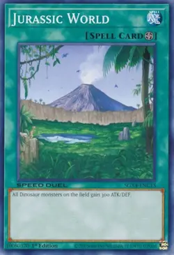 (3x) Jurassic World - SGX4-ENC15 - NM/VLP - Common - 1st ed - Yugioh - Image 1
