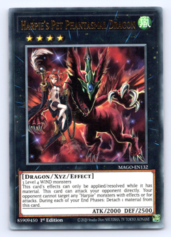 Harpie's Pet Phantasmal Dragon - MAGO-EN132 - Rare - 1st Edition - Yugioh - Image 1