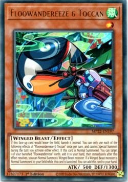 Floowandereeze & Toccan - MP22-EN197 - Ultra Rare - 1st Edition Yugioh - Image 1