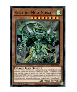 Raiza The Mega Monarch GFP2-EN106 - Ultra Rare - 1st Edition Yugioh - Image 1