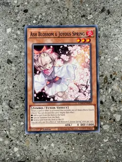 Yugioh TCG Ash Blossom & Joyous Spring L26D-ENM02 1st Edition NM-M Combined Ship - Image 1
