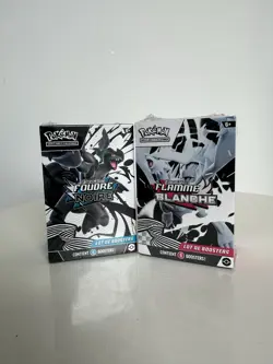 [Envoi 24h] Pokemon Bundle EV10.5 Flamme Blanche + Foudre Noire - FR - Scelle - Image 1