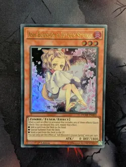 Yu-Gi-Oh - Ash Blossom & Joyous Spring - DUDE-EN003 - Ultra Rare - 1st Ed - Nm - Image 1