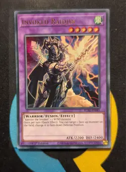 BLAR-EN081 Invoked Raidjin Ultra Rare 1st Edition YuGiOh - Image 1