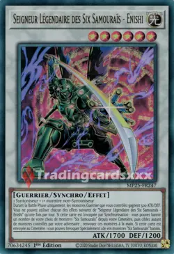 Yu-Gi-Oh! Seigneur Legendaire des Six Samourais - Enishi : UR MP25-FR247 - Image 1