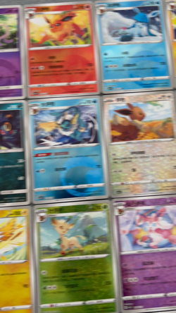 Official Pokemon Chinese Horizons Gem Pack Vol.2 Eeveelutions 36 Card Lot NMT - Image 2