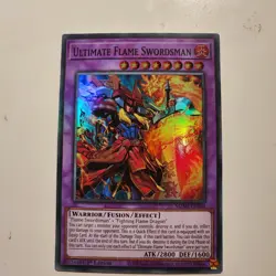 Ultimate Flame Swordsman Mzmi-en004. 1 Edition. NM. YU-GI-OH.. - Image 1