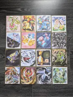 Pokemon Shikishi Art Part 2 Complete Set! Ho-oh and Lugia! - Image 1