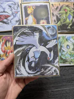 Pokemon Shikishi Art Part 2 Complete Set! Ho-oh and Lugia! - Image 3