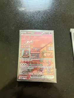 Pokemon TCG Mew, Mewtwo 151, Metal Mew promo - Image 2