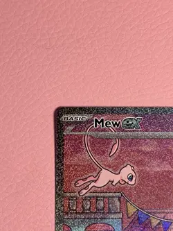 Mew ex SVP 053 Scarlet & Violet Black Star Promo Full Art Holo Mint Pokemon TCG - Image 2