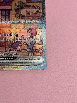 Mew ex SVP 053 Scarlet & Violet Black Star Promo Full Art Holo Mint Pokemon TCG - Image 4