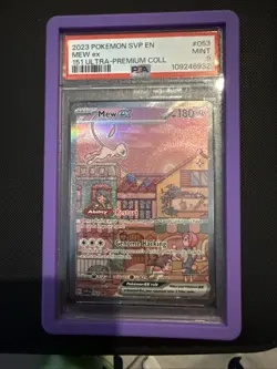 Mew Ex 053 Promo PSA 9 With Graded Guard - Image 1