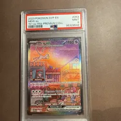 Mew EX 053 Scarlet & Violet Promo PSA 9 - Image 1