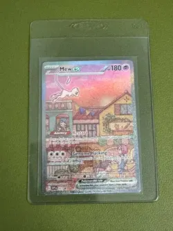 Mew ex Black Star Promo 053 Scarlet & Violet 151 UPC Pokemon English - Image 1
