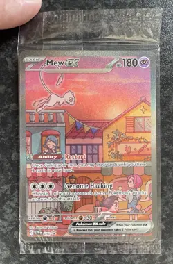 Mew EX SVP 053 SEALED Black Star Promo Pokemon TCG 151 - Image 1