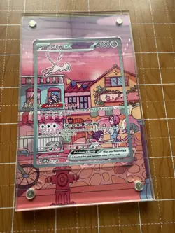 Mew ex 053 Sv: Scarlet & Violet Promo Magnetic 🧲 Extended Art Case - Image 2