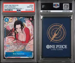 2025 One Piece EN Boa Hancock #004 Illustration Box Vol.1 PSA 10 - Image 3