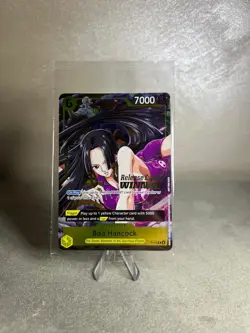 One Piece Card Game Boa Hancock Pre-Release Event Winner P-115 Near Mint Sealed - Image 1