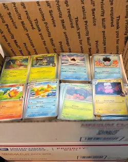 4000+ Medium Flat Rate Pokemon Common/Uncommon Bulk Card Lot NO ENERGY - Image 1