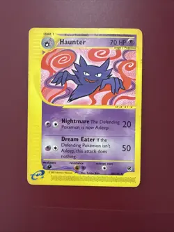 Pokemon TCG Expedition Base Set Haunter Regular Card 80/165 - Image 1
