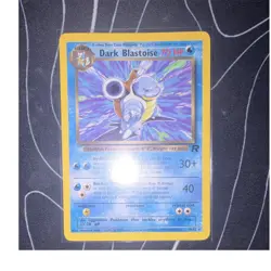 Pokemon Dark Blastoise 3/82 Team Rocket Holo Rare 70 HP Unlimited Edition Card - Image 1
