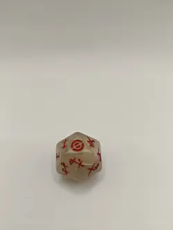 🦑MTG Phyrexian Text Phyrexia All Will be One 20-sided Life Counter die dice 890 - Image 1
