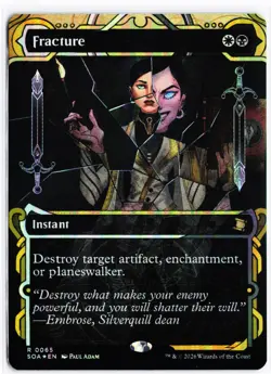 MTG Fracture R SOA 65 NM Foil - Image 1