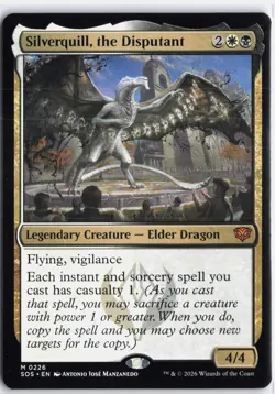 MTG Silverquill, the Disputant M SOS 226 NM - Image 1