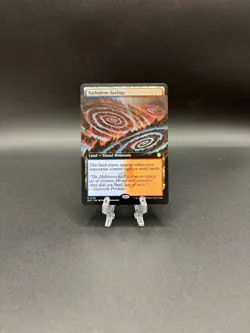MTG Turbulent Springs (Extended Art) Commander: Secrets of Strixhaven Regular - Image 1