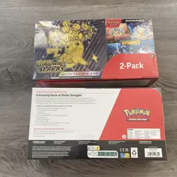 (2 BOXES) Pokemon Surging Sparks ETB + Booster Bundle Costco 2-pack - SEALED! - Image 4