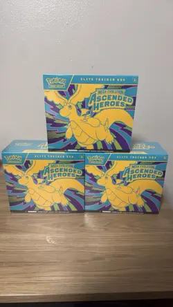 Pokemon TCG Mega Evolution Ascended Heroes Dragonite Elite Trainer Box Lot 3 - Image 1