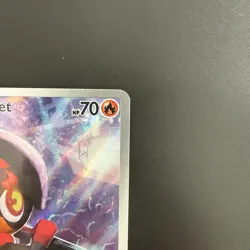Pokemon TCG Charcadet Black Star Promo Phantasmal Flames 22 NM - Image 3