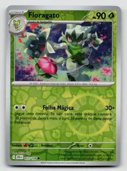 Floragato 017/159 Journey Together Reverse Holo 2025 Portuguese - Image 1