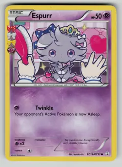 Espurr RC14/RC32 Generations Pokemon LP - Image 1