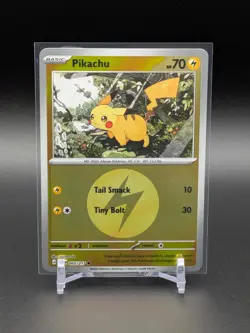 PIKACHU (ENERGY SYMBOL) 055/217 - Pokemon Ascended Heroes Reverse Holo NM - - Image 1