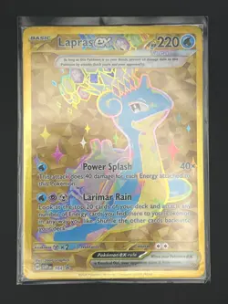 (3 Sealed) Terapagos 165, Cinderace 163, Lapras 164 Pokemon Promo SVP Black Star - Image 3