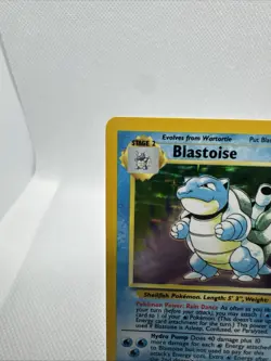 1999 Pokemon Blastoise Holo Base Set 2/102 NM - Image 3