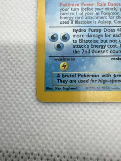 1999 Pokemon Blastoise Holo Base Set 2/102 NM - Image 4