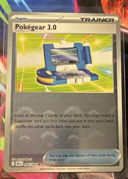 Pokemon Pokegear 3.0 084/086 Sv: Black Bolt Pokeball Eng - Image 1